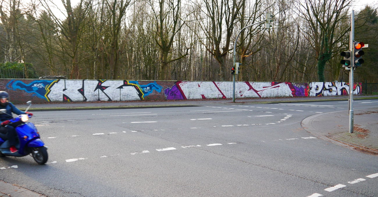 Graffiti Bombing - Photo by oldenburgcity - rlz, abs, psk (2015)