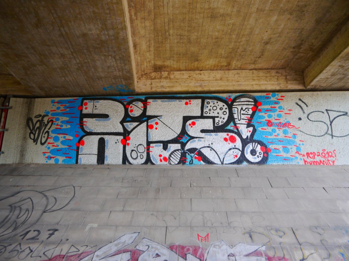 Graffiti Bombing - Photo by oldenburgcity - ritus, rito, ritoe