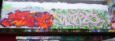 Graffiti Wall - Photo by oldenburgcity - btrue, waks