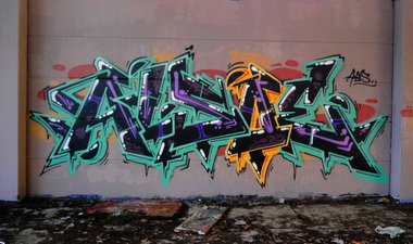 Graffiti Wall - Photo by oldenburgcity