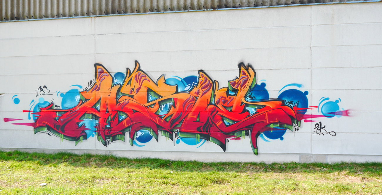 Graffiti Wall - Photo by oldenburgcity - alsoe (2016)