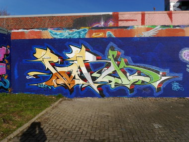 Graffiti Wall - Photo by oldenburgcity - pork, abs (2015)