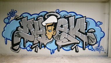 Graffiti Wall in Oldenburg - Photo by oldenburgcity - chek (2012)