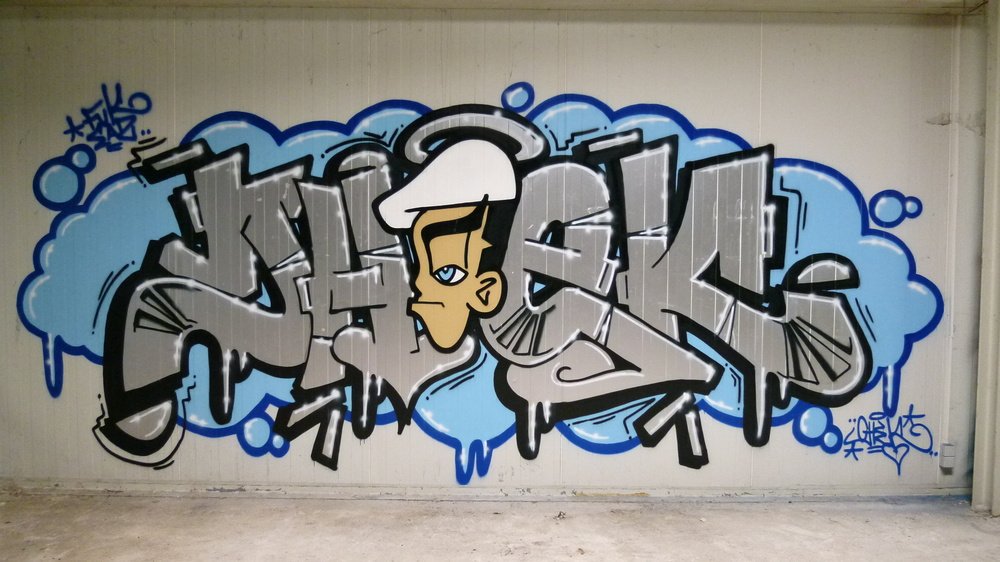 Graffiti Wall in Oldenburg - Photo by oldenburgcity - chek (2012)