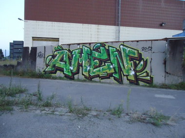 Graffiti Bombing in Oldenburg - Photo by oldenburgcity - amen (2012)