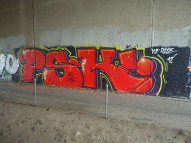 Graffiti Bombing in Oldenburg - Photo by oldenburgcity - psk (2012)