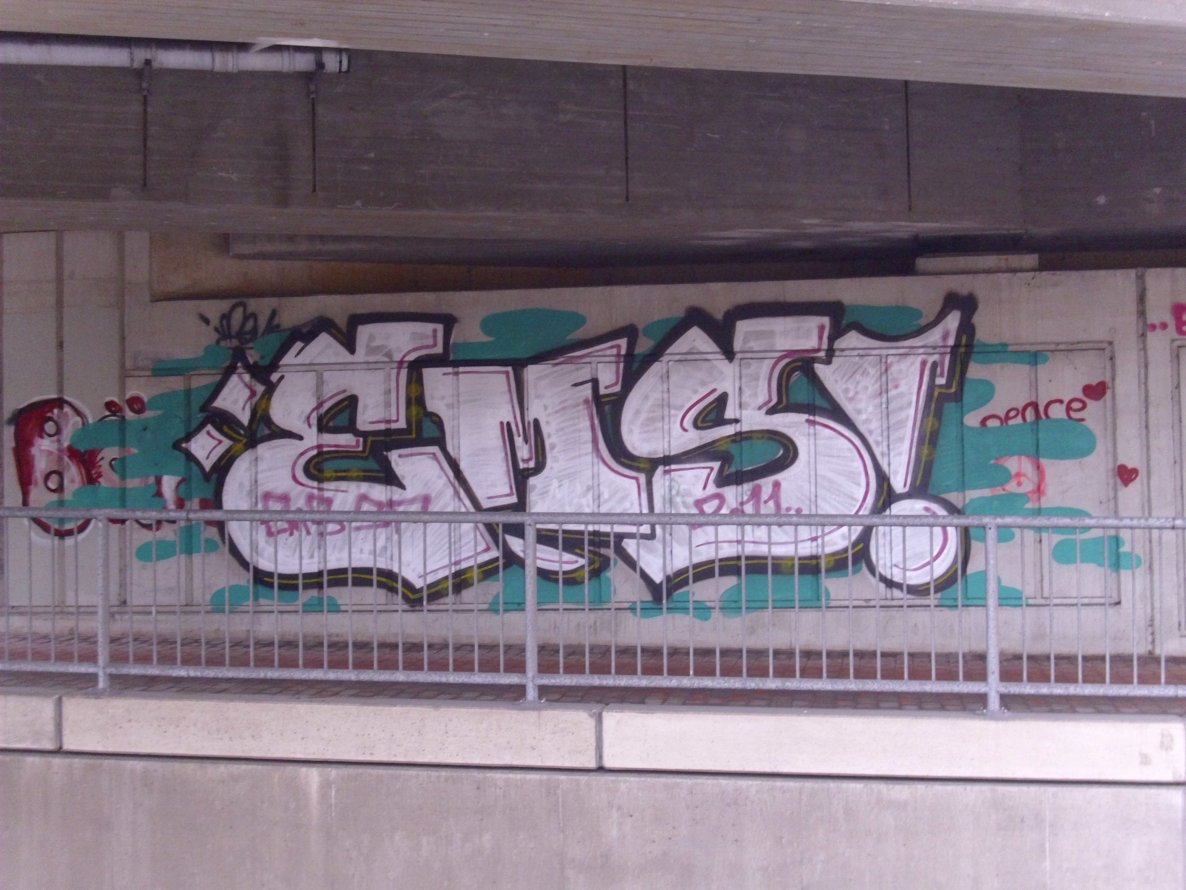 Graffiti Bombing in Oldenburg - Photo by oldenburgcity - ems (2011)