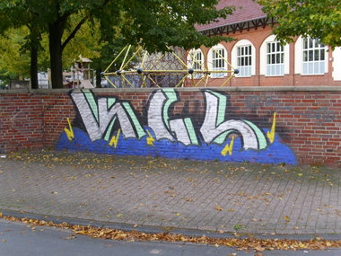 Graffiti Bombing in Oldenburg - Photo by oldenburgcity - kgs (2010)