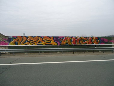 Graffiti Bombing in Oldenburg - Photo by oldenburgcity - also, alsoe, amen (2013)