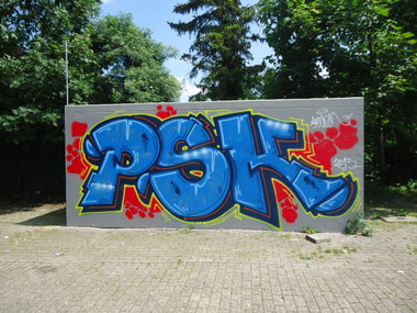 Graffiti Bombing in Oldenburg - Photo by oldenburgcity - psk (2013)