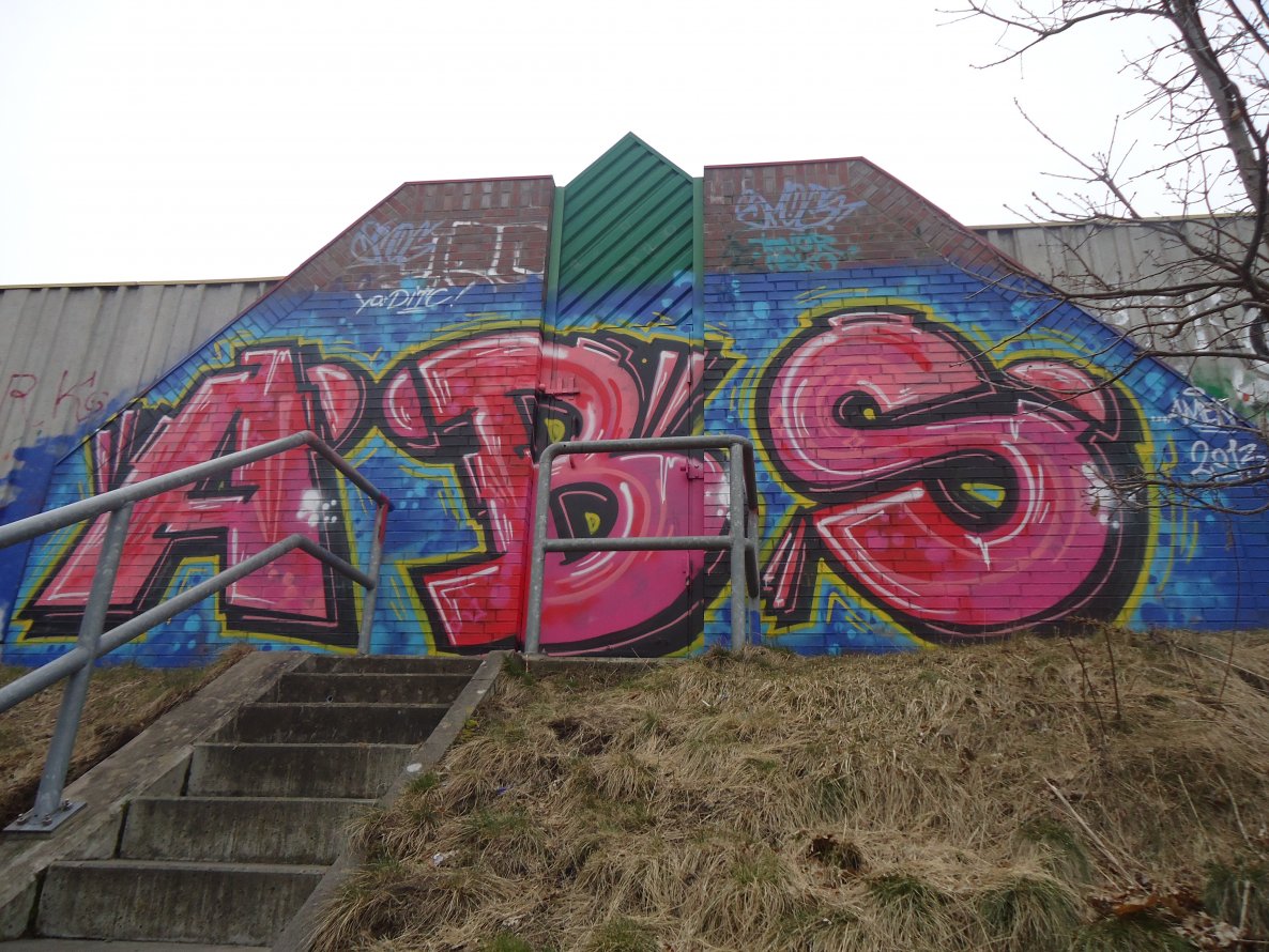 Graffiti Bombing in Oldenburg - Photo by oldenburgcity - abs (2013)