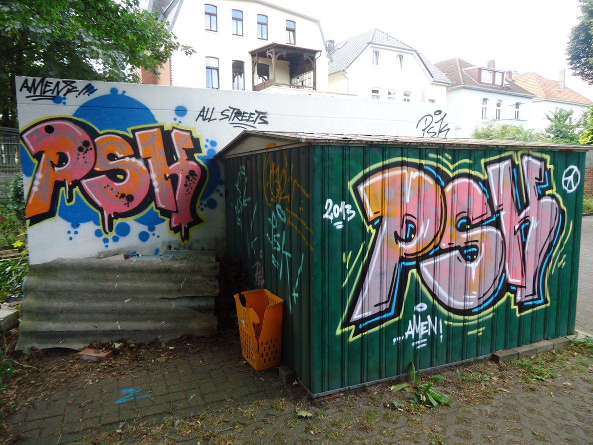 Graffiti Bombing in Oldenburg - Photo by oldenburgcity - psk (2013)