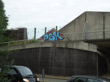 Graffiti Bombing in Oldenburg - Photo by oldenburgcity - psk (2013)