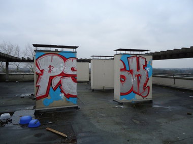 Graffiti Bombing in Oldenburg - Photo by oldenburgcity - psk (2012)