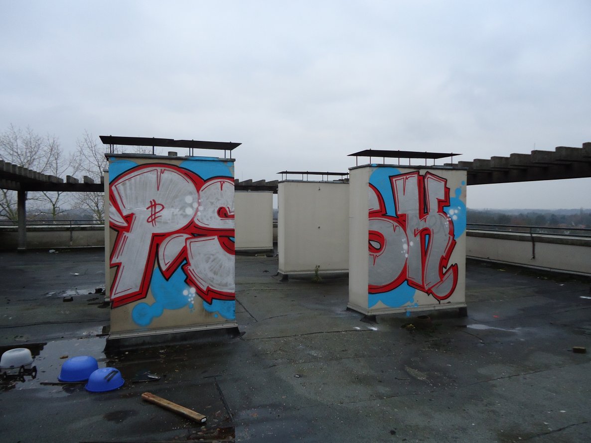 Graffiti Bombing in Oldenburg - Photo by oldenburgcity - psk (2012)