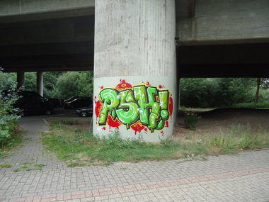 Graffiti Bombing in Oldenburg - Photo by oldenburgcity - psk (2013)