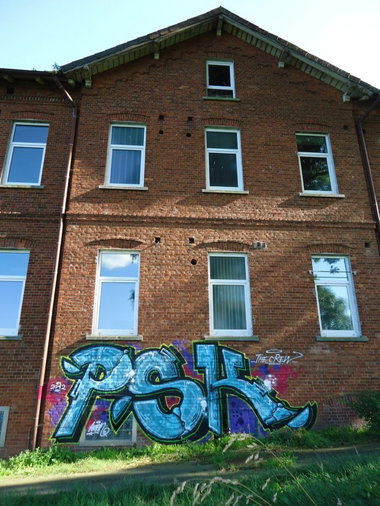 Graffiti Bombing in Oldenburg - Photo by oldenburgcity - psk (2012)