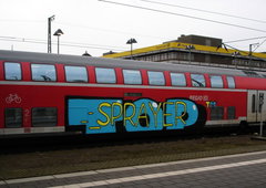 Graffiti Train in Oldenburg - Photo by oldenburgcity - moses, taps (2012)