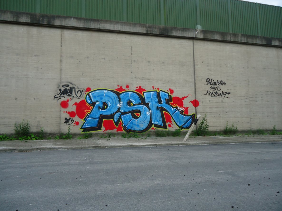 Graffiti Bombing in Oldenburg - Photo by oldenburgcity - psk (2013)