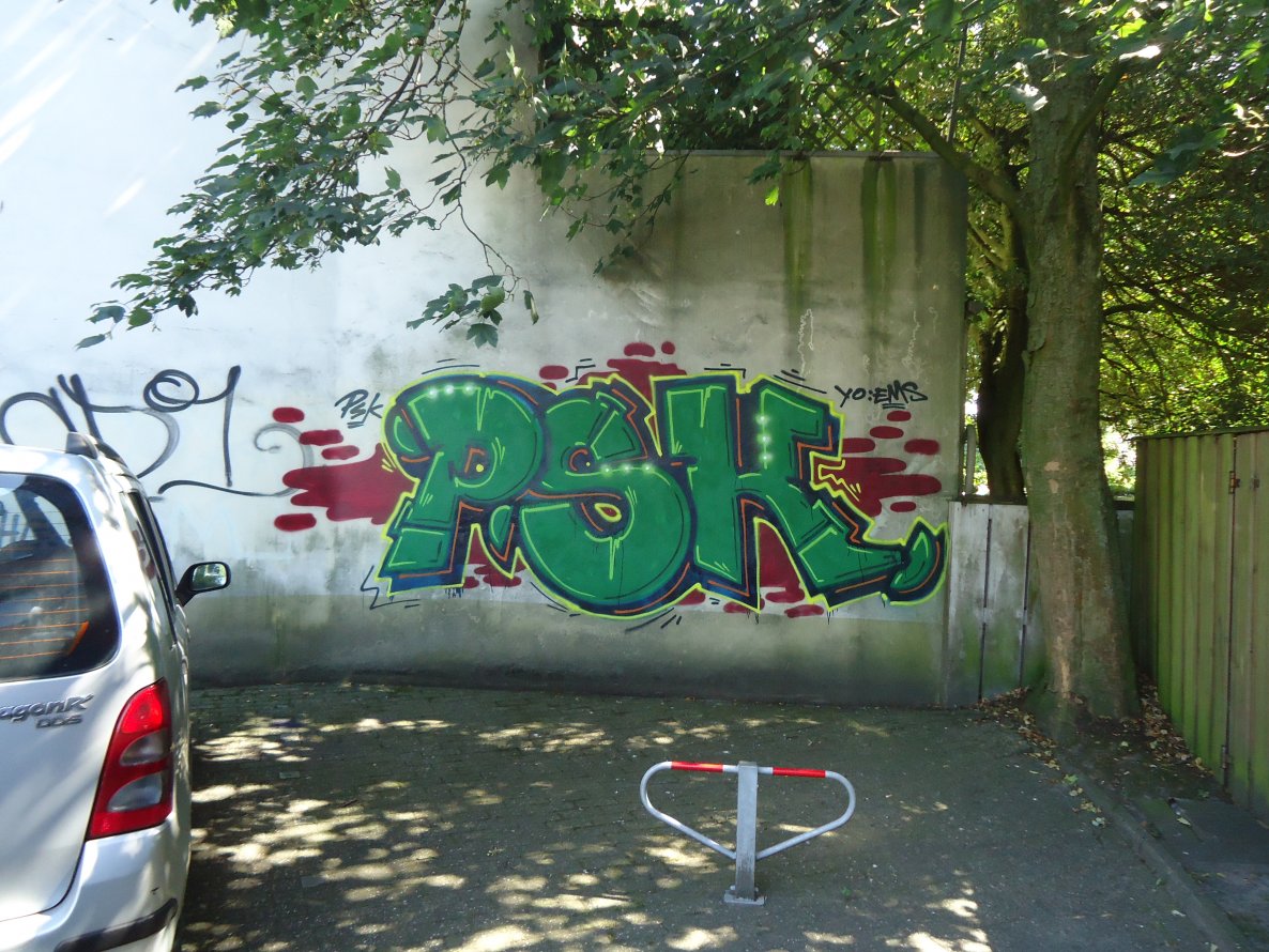 Graffiti Bombing in Oldenburg - Photo by oldenburgcity - psk (2013)
