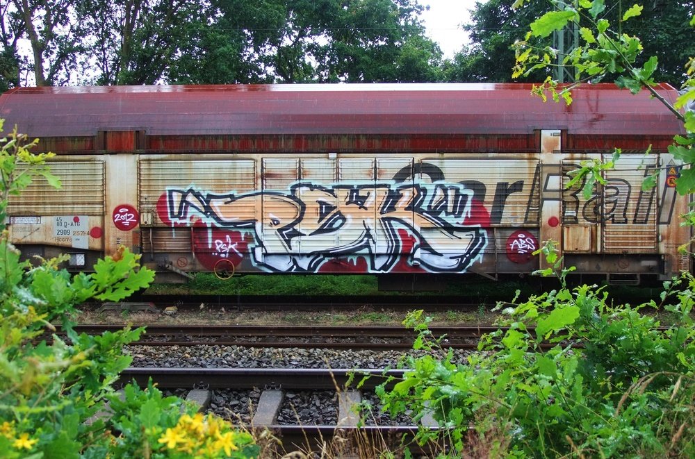 Graffiti Train in Oldenburg - Photo by oldenburgcity - psk (2012)