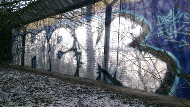 Graffiti Bombing in Oldenburg - Photo by oldenburgcity - chek (2013)
