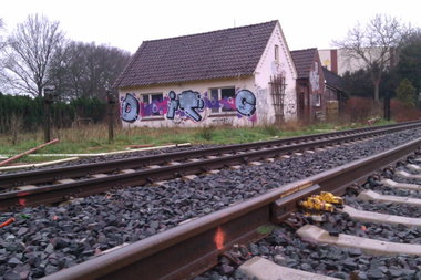 Graffiti Bombing in Oldenburg - Photo by oldenburgcity - ditc (2011)