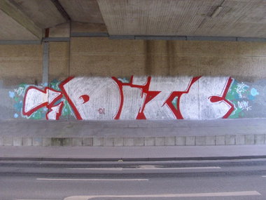 Graffiti Bombing in Oldenburg - Photo by oldenburgcity - ditc (2011)