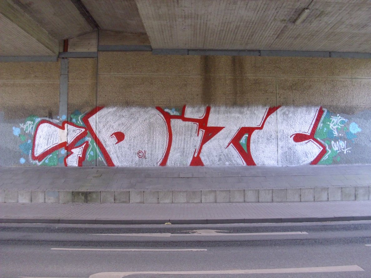 Graffiti Bombing in Oldenburg - Photo by oldenburgcity - ditc (2011)