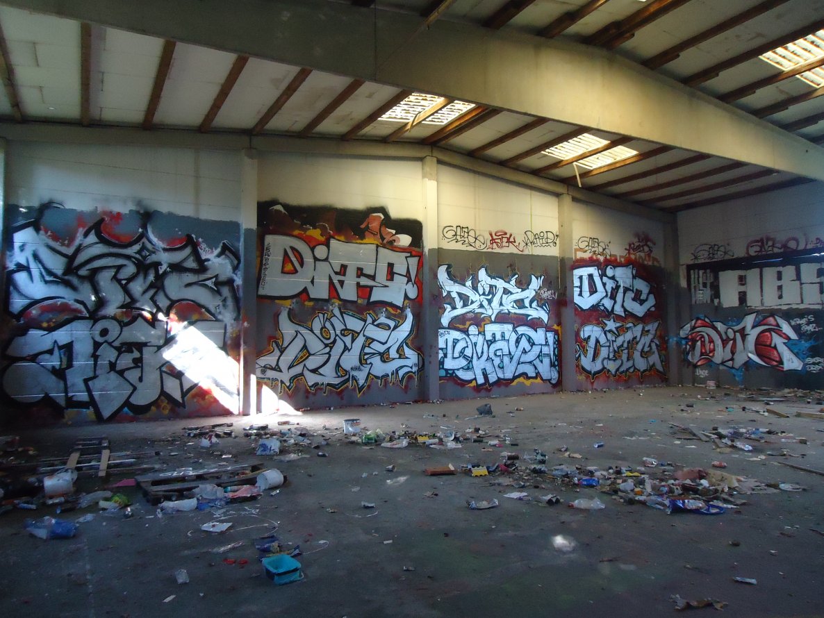 Graffiti Bombing in Oldenburg - Photo by oldenburgcity - ditc (2013)