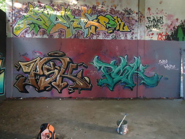 Graffiti Wall in Oldenburg - Photo by oldenburgcity - psk (2013)