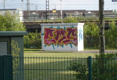 Graffiti Bombing in Oldenburg - Photo by oldenburgcity - ems (2010)