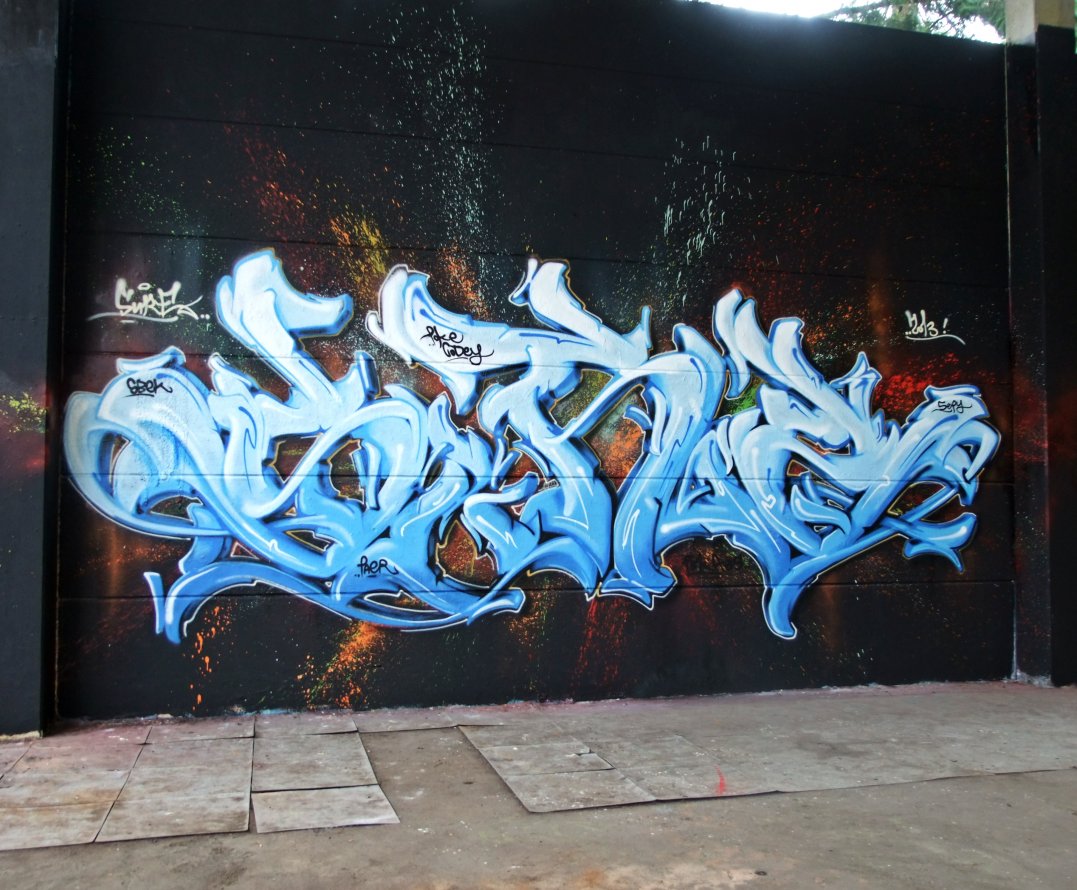Graffiti Wall - Photo by oldenburgcity