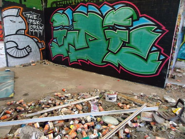 Graffiti Wall in Oldenburg - Photo by oldenburgcity - indiz, psk (2011)