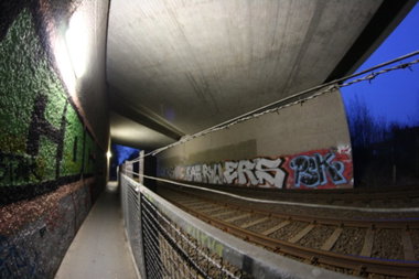 Graffiti Bombing in Oldenburg - Photo by oldenburgcity - otc, eaz, ers