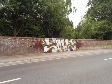 Graffiti Bombing in Oldenburg - Photo by oldenburgcity - ems