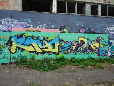 Graffiti Wall in Oldenburg - Photo by oldenburgcity - raid, oniel, ditc (2012)