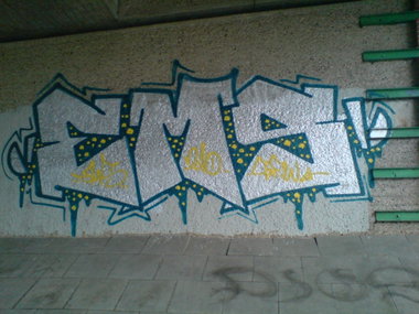 Graffiti Bombing in Oldenburg - Photo by oldenburgcity - ems (2010)
