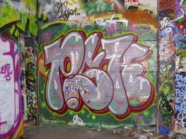 Graffiti Bombing in Oldenburg - Photo by oldenburgcity - psk (2011)