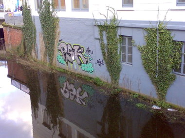 Graffiti Bombing in Oldenburg - Photo by oldenburgcity - psk (2008)