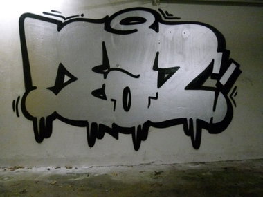 Graffiti Bombing in Oldenburg - Photo by oldenburgcity - eaz (2012)