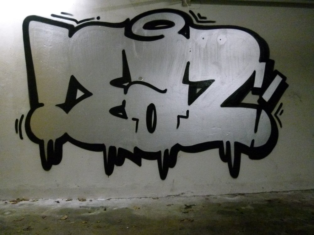 Graffiti Bombing in Oldenburg - Photo by oldenburgcity - eaz (2012)