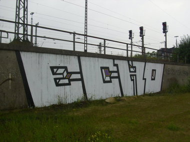 Graffiti Bombing in Oldenburg - Photo by oldenburgcity - echo, psk (2011)