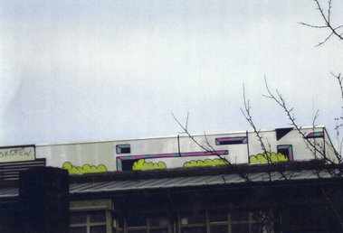 Graffiti Bombing in Oldenburg - Photo by oldenburgcity - psk (2007)