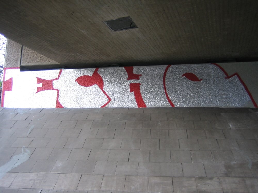 Graffiti Bombing in Oldenburg - Photo by oldenburgcity - echo
