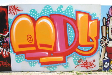 Graffiti Wall in Oldenburg - Photo by oldenburgcity - cody, psk
