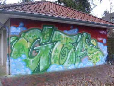 Graffiti Bombing in Oldenburg - Photo by oldenburgcity - goa, psk (2012)