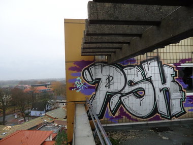 Graffiti Bombing in Oldenburg - Photo by oldenburgcity - psk (2012)