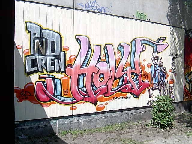 Graffiti Wall - Photo by oldenburgcity - holy, pnd (2003)