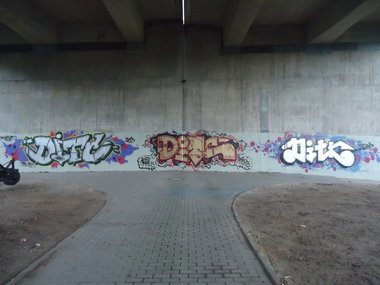 Graffiti Bombing in Oldenburg - Photo by oldenburgcity - ditc (2013)